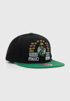 Mitchell&Ness sapca culoarea negru, cu imprimeu imagine