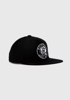 Mitchell&Ness sapca de baseball din bumbac BROOKLYN NETS culoarea negru, cu imprimeu imagine