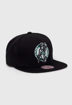 Mitchell&Ness sapca din amestec de lana Boson Celtics culoarea negru, cu imprimeu imagine