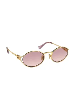 Miu Miu  ochelari de soare rotunzi pentru femei imagine