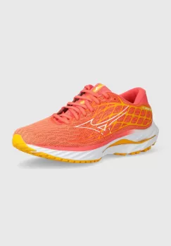Mizuno pantofi de alergat Wave Inspire 20 culoarea portocaliu, J1GD2444 imagine