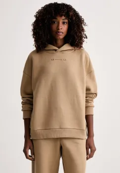 MM by Max Mara hanorac cu gluga pentru femei cu bumbac MMLMITICO imagine