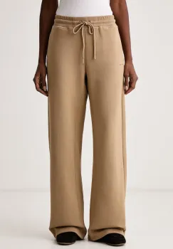 MM by Max Mara pantaloni de trening pentru femei cu bumbac MMLRIGA imagine