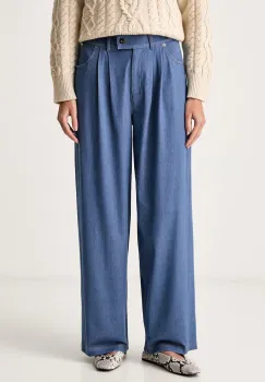 MM by Max Mara pantaloni pentru femei cu vascoza MMLGESTRO imagine