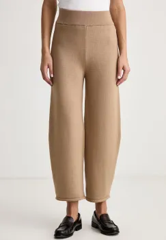 MM by Max Mara  pantaloni pentru femei din lana MMLOBOLI imagine