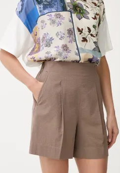 MM by Max Mara pantaloni scurti pentru femei, din bumbac BALTA imagine