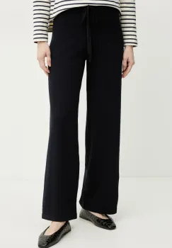 MM pantaloni de trening femei, culoarea albastru marin, neted, 2516331027600 imagine
