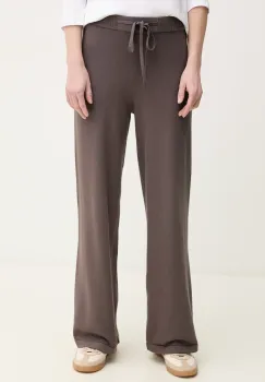 MM pantaloni de trening femei, culoarea maro, neted, 2516331027600 imagine