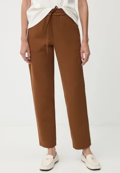 MM pantaloni de trening FURIO culoarea maro, uni, 2526786087600 imagine