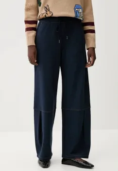 MM pantaloni de trening PANFILO culoarea bleumarin, uni, 2526786107600 imagine