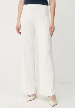 MM pantaloni de trening TEMA culoarea alb, uni, 2526336017600 imagine