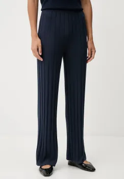 MM pantaloni de trening TEMA culoarea bleumarin, uni, 2526336017600 imagine