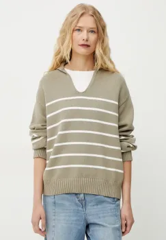 MM pulover femei, culoarea verde, calduros, 2516361087600 imagine