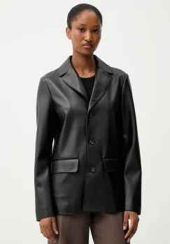 MM sacou ALBATRO culoarea negru, un singur rand de nasturi, uni, 2526916047600 imagine