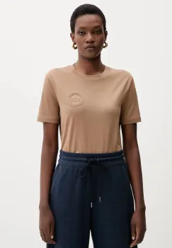 MM tricou din bumbac GATTONI culoarea maro, 2526946058600 imagine