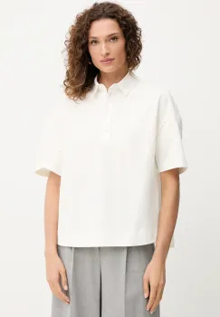 MM tricou polo NAVE culoarea alb, 2526956027600 imagine