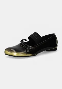 MM6 Maison Margiela balerini culoarea negru, S59WZ0099.P7979 imagine
