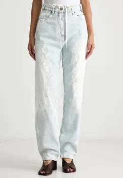 MM6 Maison Margiela blugi mom fit pentru femei imagine