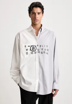 MM6 Maison Margiela  camasa pentru barbati cu bumbac imagine