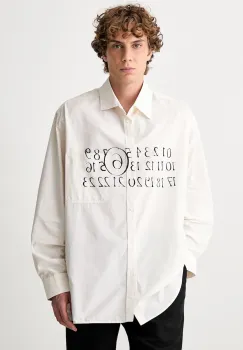 MM6 Maison Margiela camasa pentru barbati din bumbac imagine