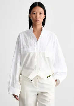 MM6 Maison Margiela camasa pentru femei din bumbac imagine
