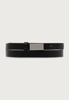 MM6 Maison Margiela curea de piele imagine