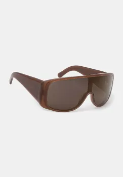MM6 Maison Margiela ochelari de soare MARGIELA MASK BROWN imagine