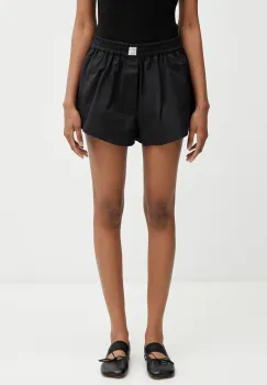 MM6 Maison Margiela pantaloni scurti pentru femei, din bumbac imagine