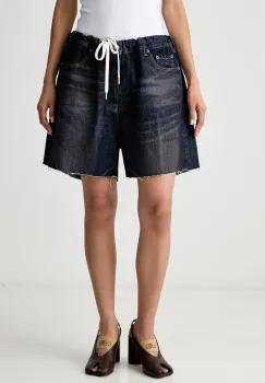 MM6 Maison Margiela pantaloni scurti pentru femei din denim imagine