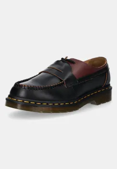 MM6 Maison Margiela pantofi de piele MM6 Maison Margiela x Dr. Martens barbati, culoarea bordo, SH3WR0005.P8031 imagine