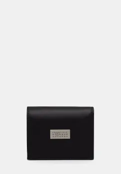MM6 Maison Margiela portofel de piele culoarea negru, SA5UI0015.P7179 imagine