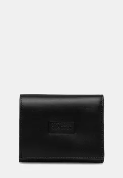 MM6 Maison Margiela portofel de piele culoarea negru, SA6UI0030.P8622.T8013 imagine