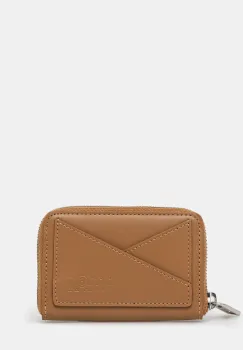 MM6 Maison Margiela portofel de piele femei, culoarea maro, SA6UI0016.P7183 imagine