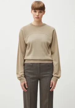MM6 Maison Margiela pulover culoarea bej, light, S62HL0040.M13188.114 imagine