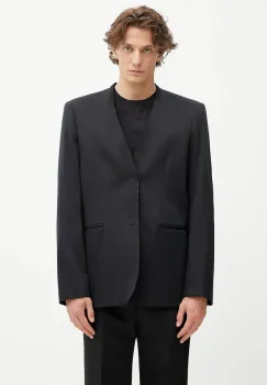 MM6 Maison Margiela sacou din lana x MM6 Wardro culoarea negru, SH0BN0007.M35153.900 imagine