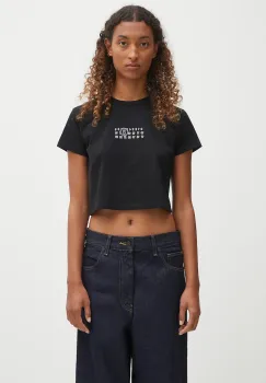 MM6 Maison Margiela tricou culoarea negru, S52GC0352.S24312.900 imagine