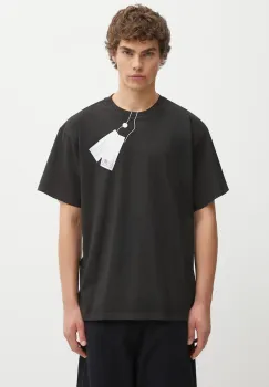 MM6 Maison Margiela tricou din bumbac culoarea alb, cu imprimeu, SH2GC0029.M20048.100 imagine