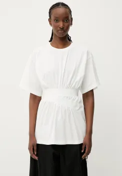 MM6 Maison Margiela tricou din bumbac culoarea alb, S52GC0335 imagine