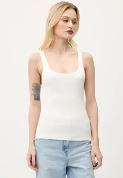 MM6 Maison Margiela tricou din bumbac culoarea alb, S52NL0070.M20054 imagine