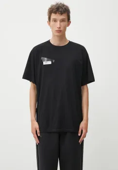 MM6 Maison Margiela tricou din bumbac culoarea negru, cu imprimeu, SH2GC0030.M20048.900 imagine