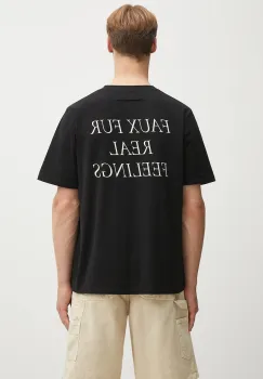 MM6 Maison Margiela tricou din bumbac culoarea negru, cu imprimeu, SH2GC0031.M20048.900 imagine