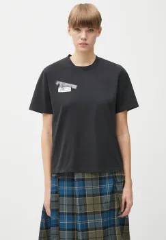 MM6 Maison Margiela tricou din bumbac culoarea negru, S62GD0210.M20115.900 imagine