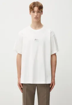 MM6 Maison Margiela tricou din bumbac x MM6 Wardro culoarea alb, uni, SH0GC0032.S24312.101 imagine