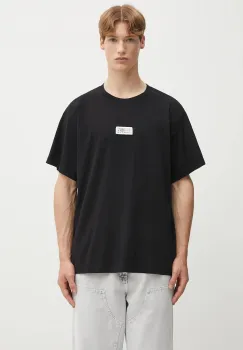 MM6 Maison Margiela tricou din bumbac x MM6 Wardro culoarea negru, uni, SH0GC0032.S24312.900 imagine