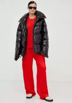 MMC STUDIO geaca de puf Ilona Gloss femei, culoarea negru, de iarna, oversize imagine