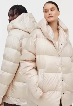 MMC STUDIO geaca de puf Jesso femei, culoarea bej, de iarna, oversize imagine