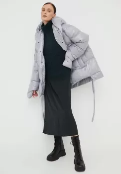 MMC STUDIO geaca de puf Jesso femei, culoarea gri, de iarna, oversize imagine