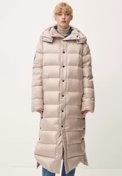 MMC STUDIO geaca de puf PL femei, culoarea bej, de iarna, ICELAND imagine