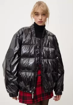 MMC STUDIO geaca de puf PL femei, culoarea negru, de iarna, oversize, LUKA imagine