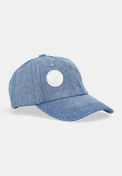 MMC STUDIO sapca de baseball din denim culoarea bleumarin, cu imprimeu, SPEED imagine